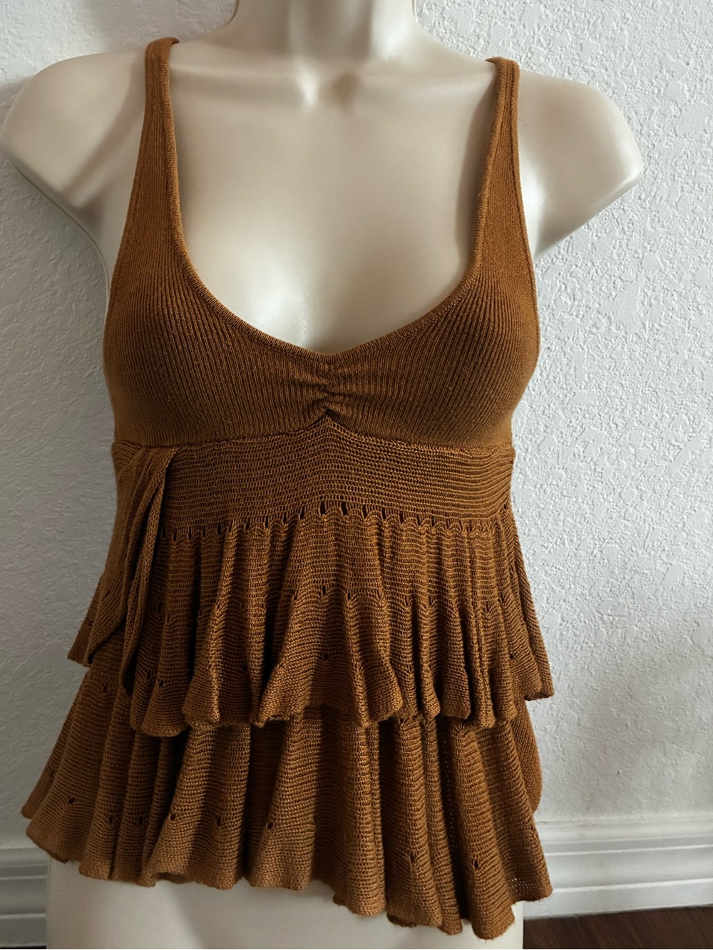 Viscose Kimchi Blue Tank Size